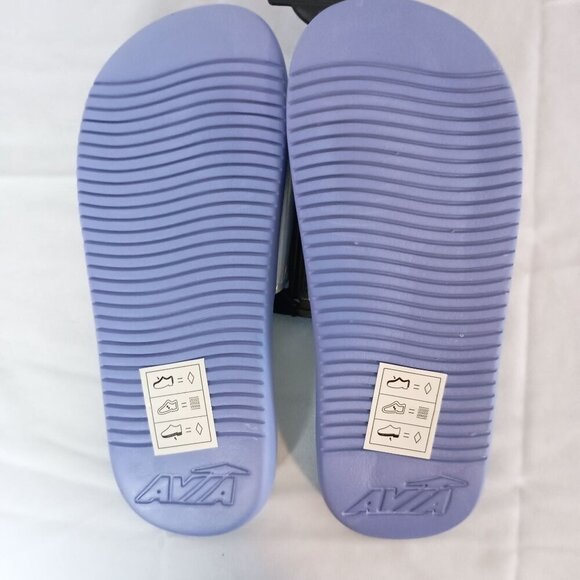 Avia Kids Girls Shimmer Slide Sandals Size 3 NWT Slip-On Lightweight - Picture 2 of 2